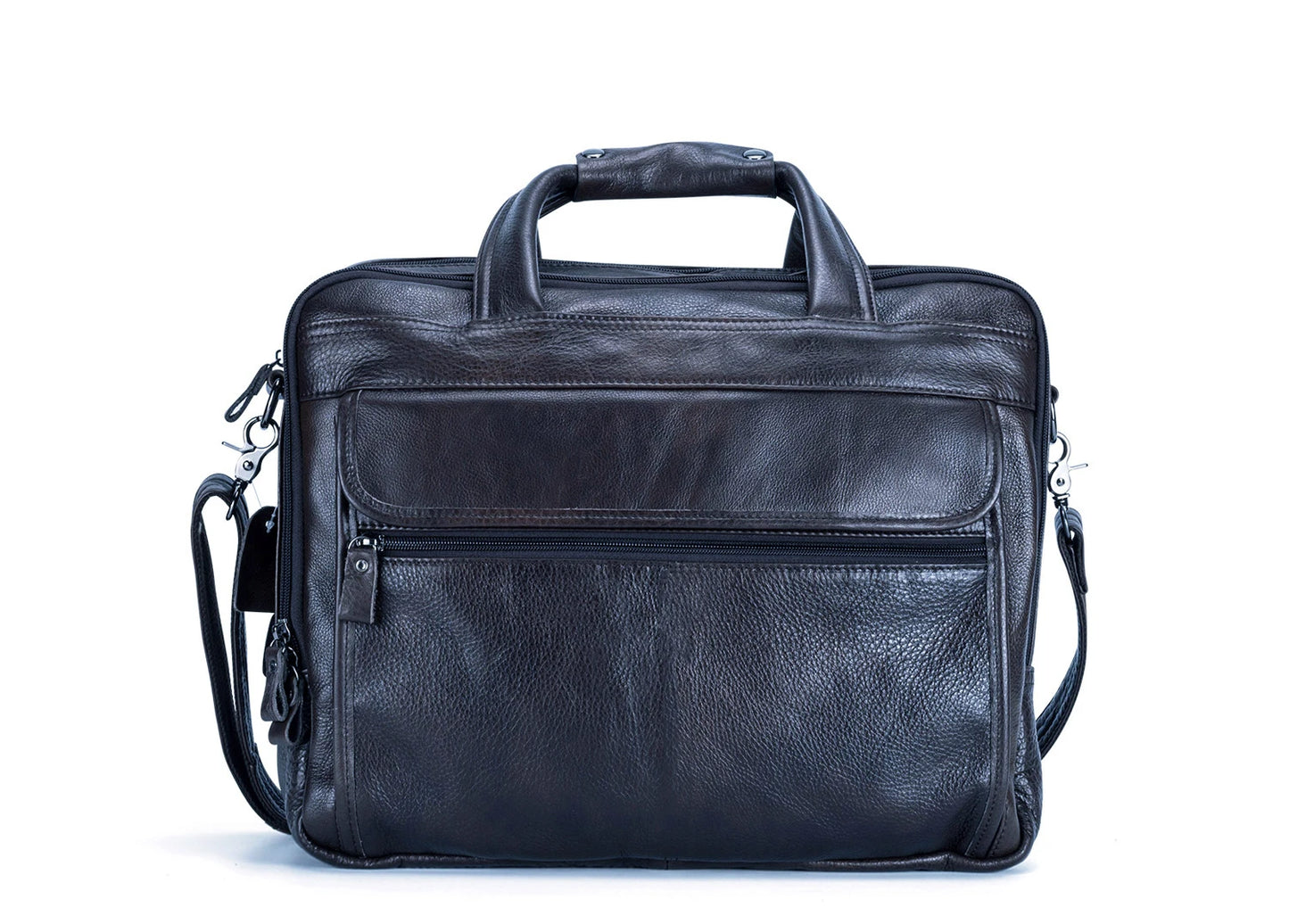 Lachiour Leather Laptop Bag