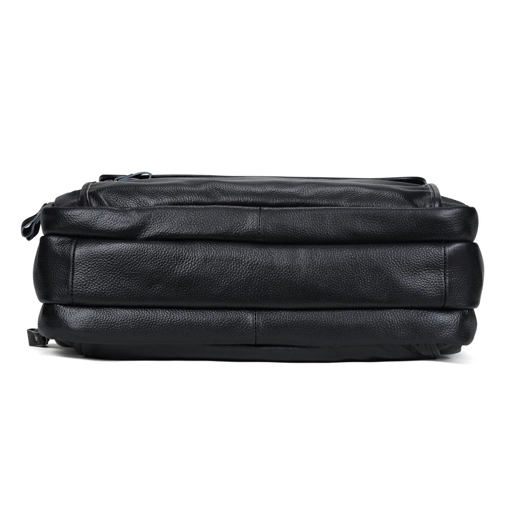 Lachiour Leather Laptop Bag - Bags By Benson