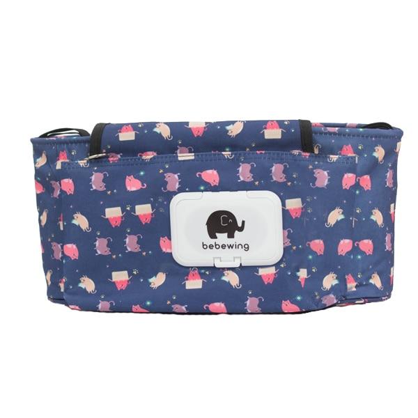 Bebewing Pram Caddy II - Bags By Benson