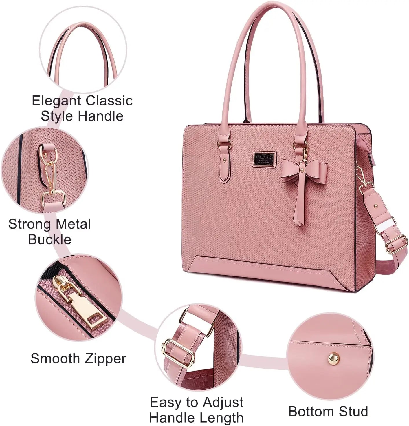 Mosiso Womens Laptop Bag II - Bags By Benson