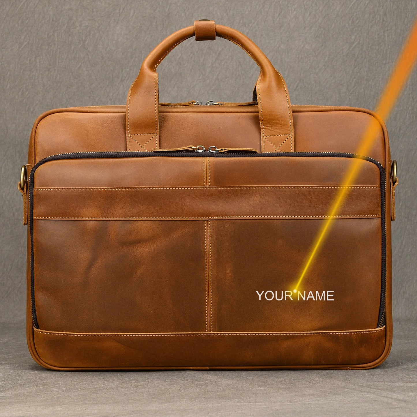 Maheubag Leather Laptop Bag