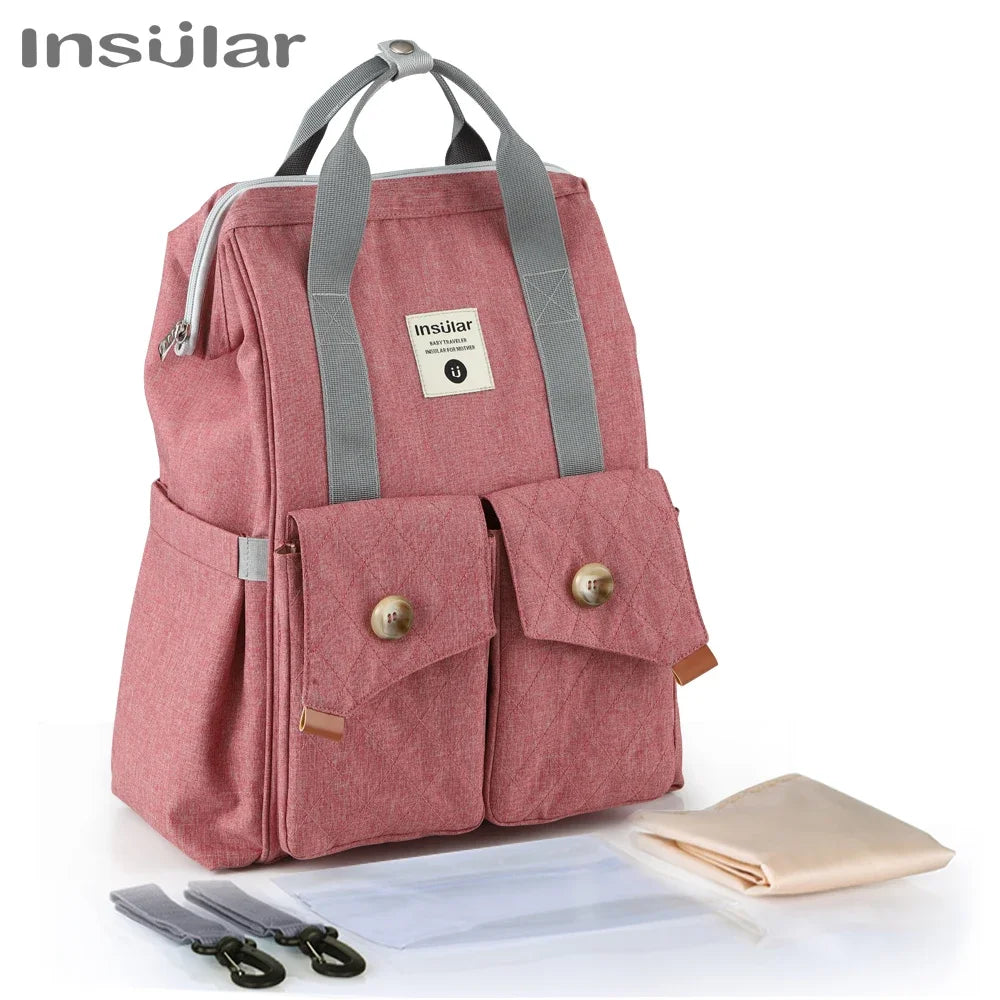 Insular Nappy Backpack II - Bags By Benson