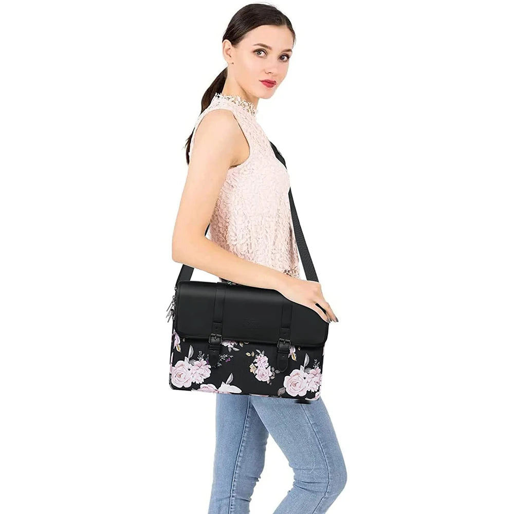 Mosiso Floral Laptop Bag