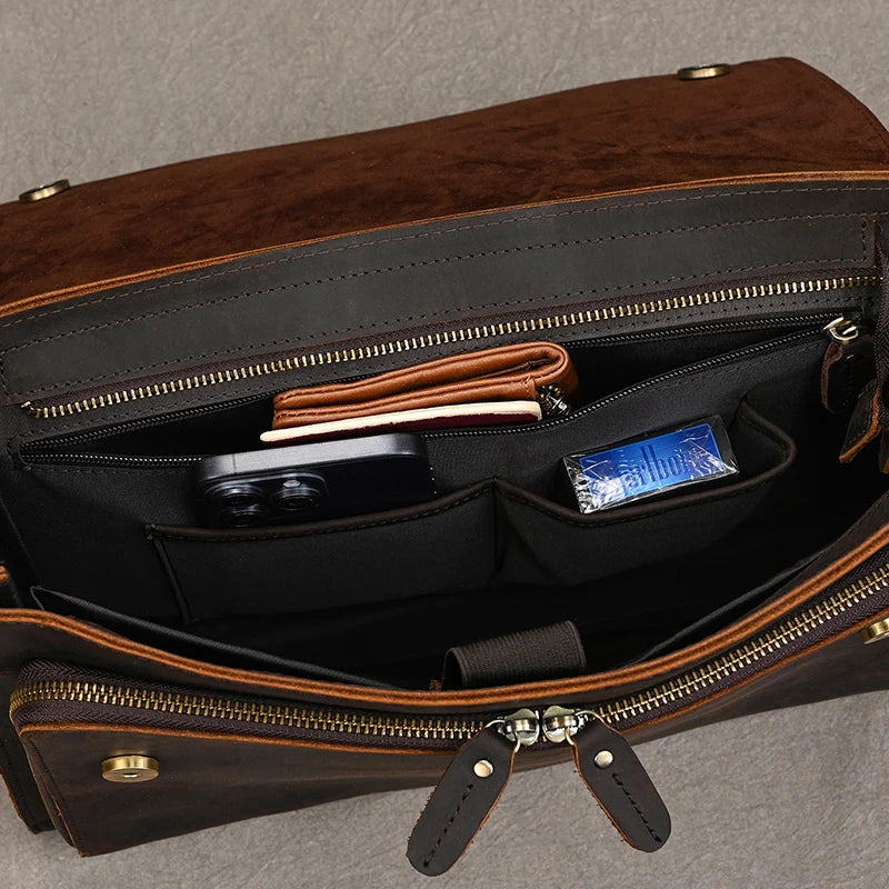 Luufan Leather Briefcase