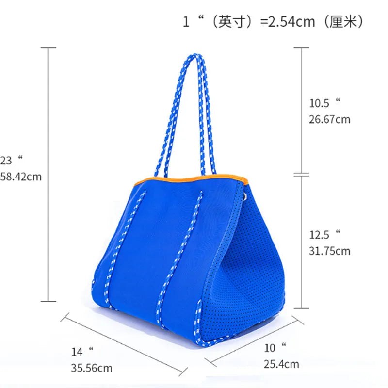 Sunny Beach Neoprene Bag II - Bags By Benson