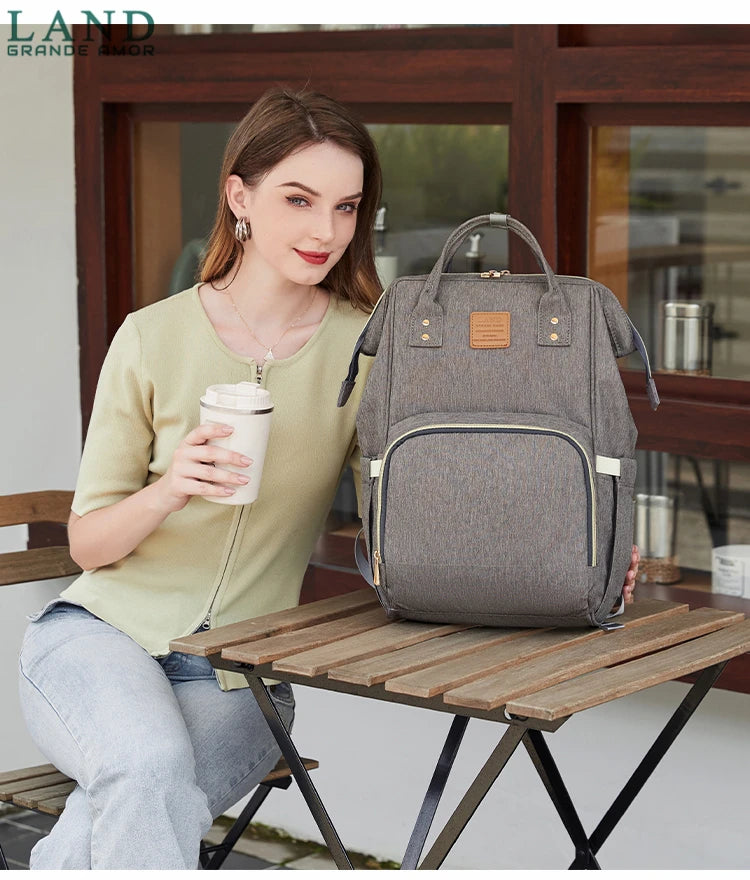 Land Nappy Backpack - Bags By Benson