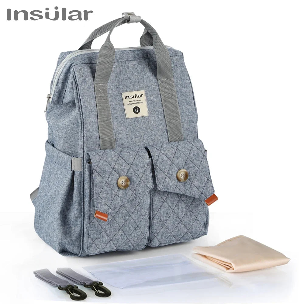 Insular Nappy Backpack II - Bags By Benson