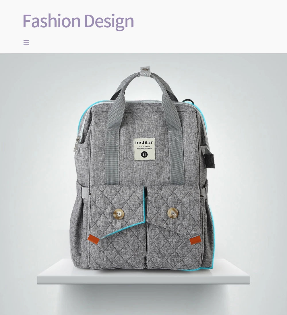 Insular Nappy Backpack II - Bags By Benson