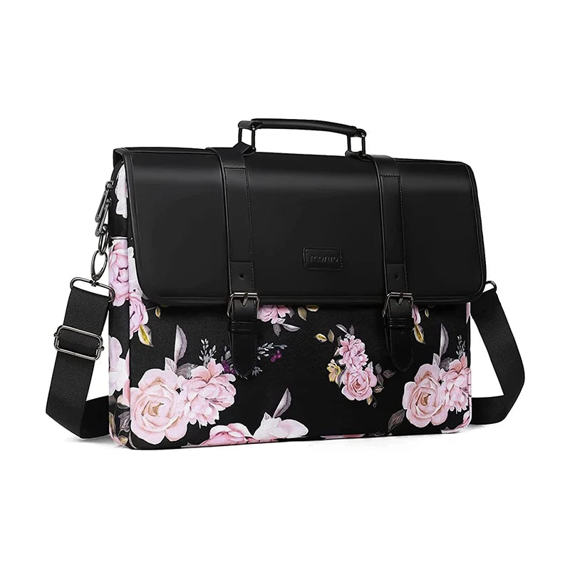 Mosiso Floral Laptop Bag - Bags By Benson