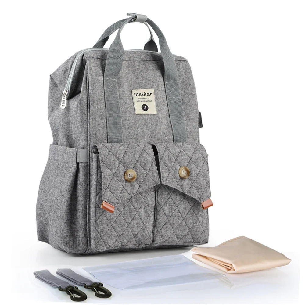 Insular Nappy Backpack II - Bags By Benson