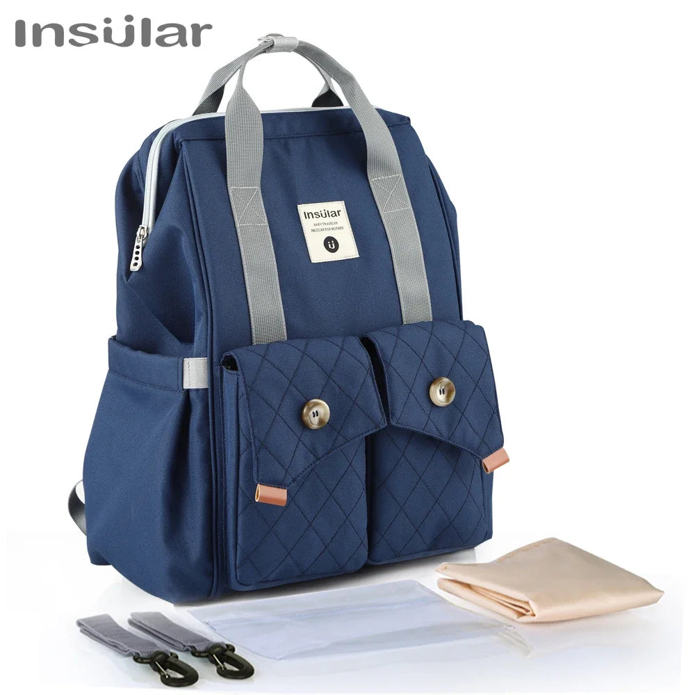 Insular Nappy Backpack II - Bags By Benson
