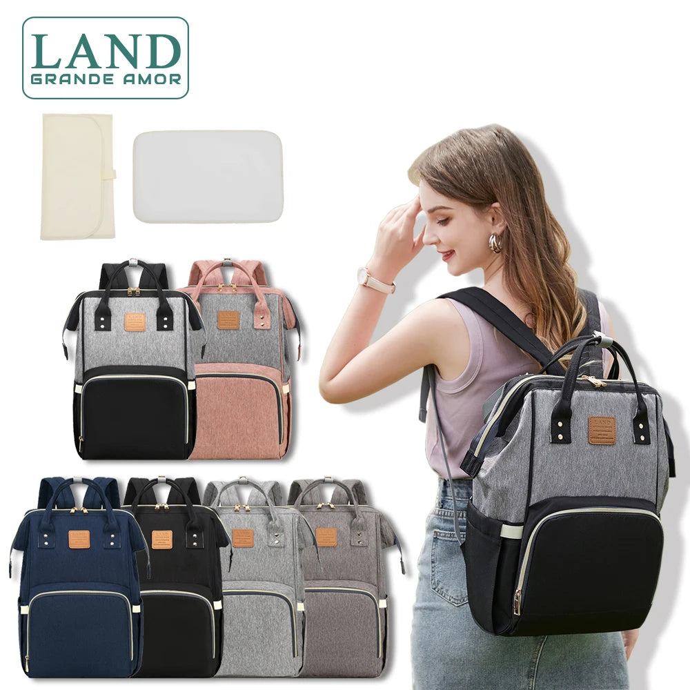 Land Nappy Backpack - Bags By Benson