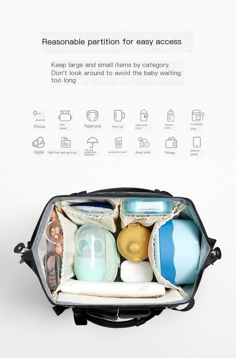 Aibedila Nappy Backpack - Bags By Benson