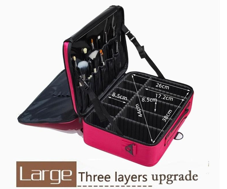 Confuse Arty Cosmetic Case - Bags By Benson