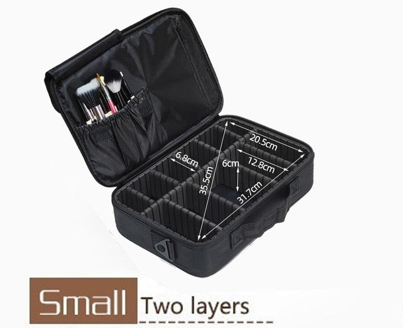 Confuse Arty Cosmetic Case - Bags By Benson