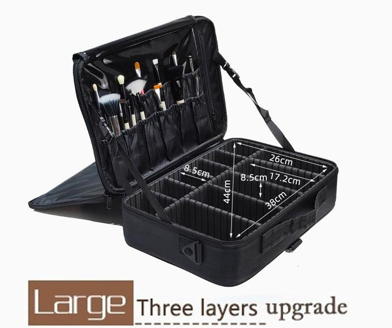 Confuse Arty Cosmetic Case - Bags By Benson