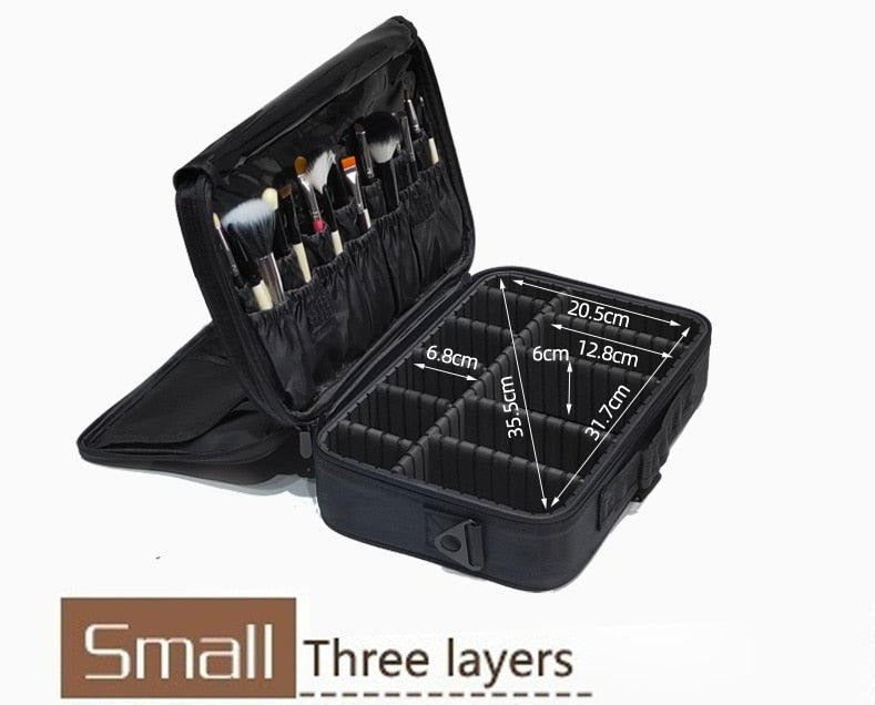 Confuse Arty Cosmetic Case - Bags By Benson