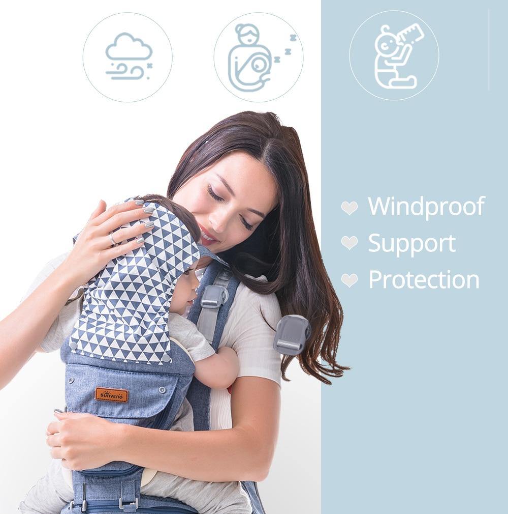 Sunveno Baby Carrier Grey - Bags By Benson