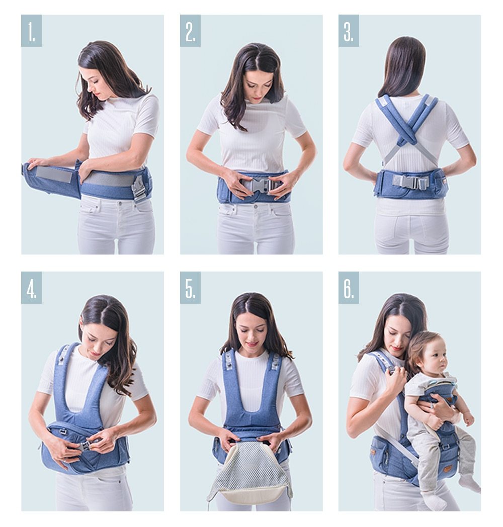 Sunveno Baby Carrier Black - Bags By Benson
