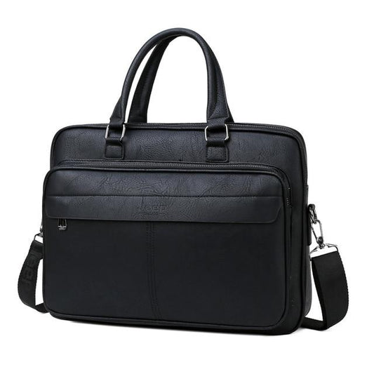 Jeep Buluo Leather Briefcase - Bags By Benson
