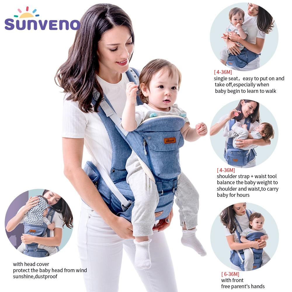 Sunveno Baby Carrier Black - Bags By Benson