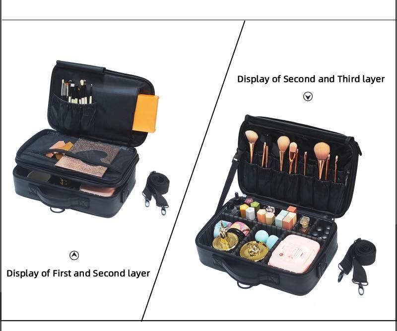Confuse Arty Cosmetic Case - Bags By Benson