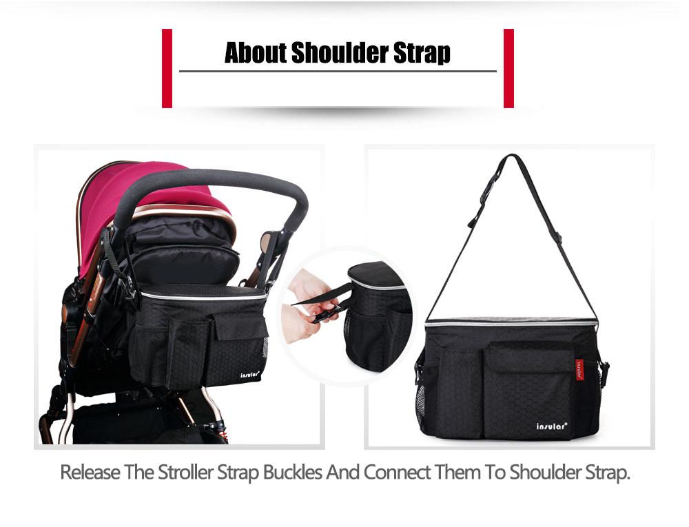 Insular Pram Caddy Cooler - Bags By Benson