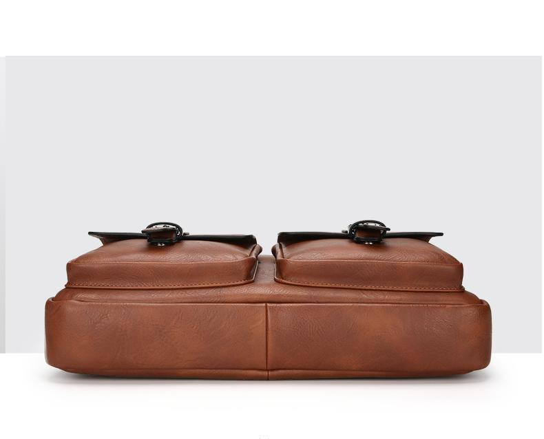 Jeep Buluo Leather Briefcase IV - Bags By Benson