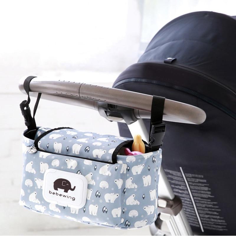 Bebewing Pram Caddy II - Bags By Benson