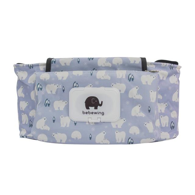 Bebewing Pram Caddy II - Bags By Benson