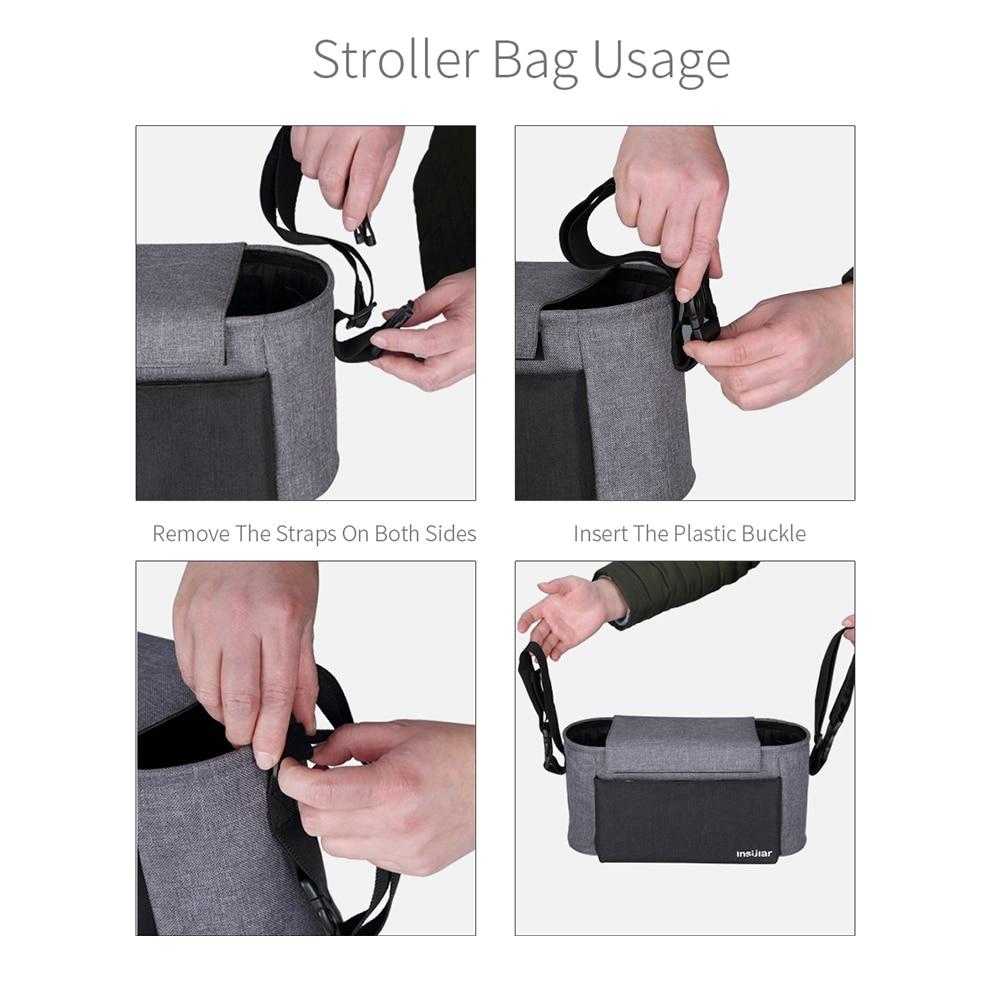 Insular Pram Caddy III - Bags By Benson