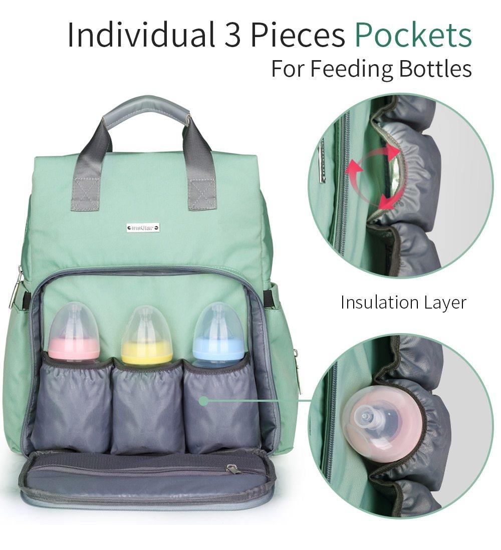 Insular Nappy Backpack III - Bags By Benson