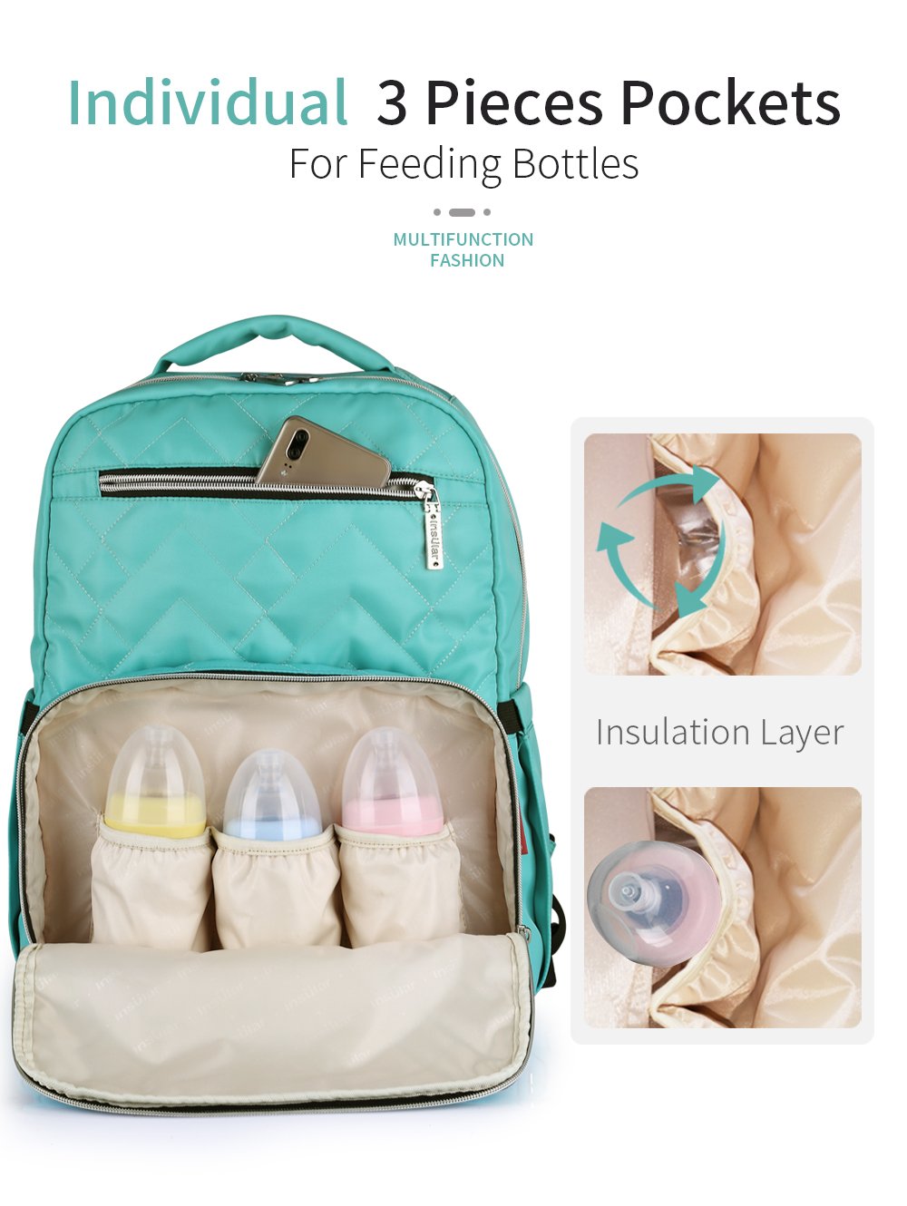Insular Nappy Backpack IV - Bags By Benson