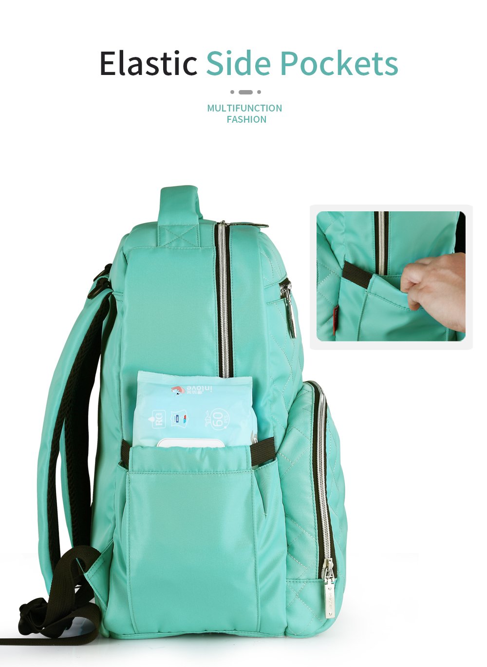 Insular Nappy Backpack IV - Bags By Benson