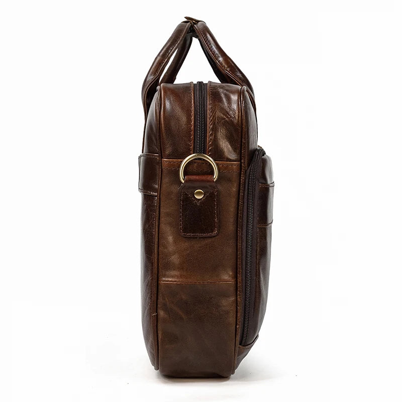 Maheubag Leather Laptop Bag