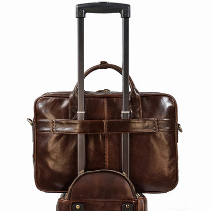Maheubag Leather Laptop Bag