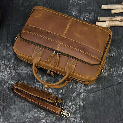Luufan Leather Laptop Bag