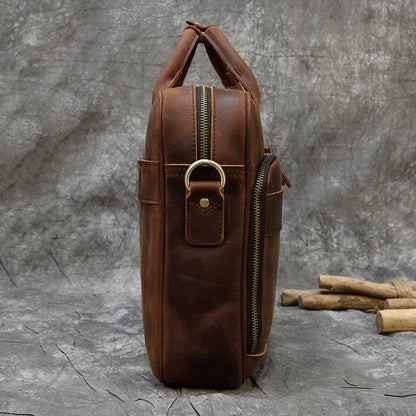 Maheubag Leather Laptop Bag