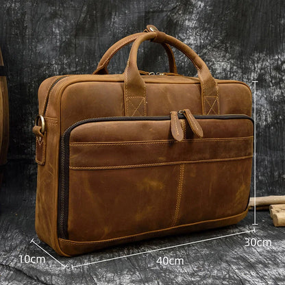 Luufan Leather Laptop Bag