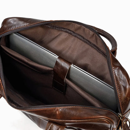Maheubag Leather Laptop Bag