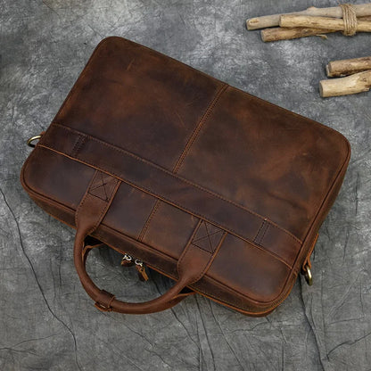 Maheubag Leather Laptop Bag