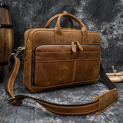 Luufan Leather Laptop Bag