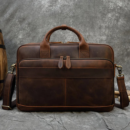 Maheubag Leather Laptop Bag