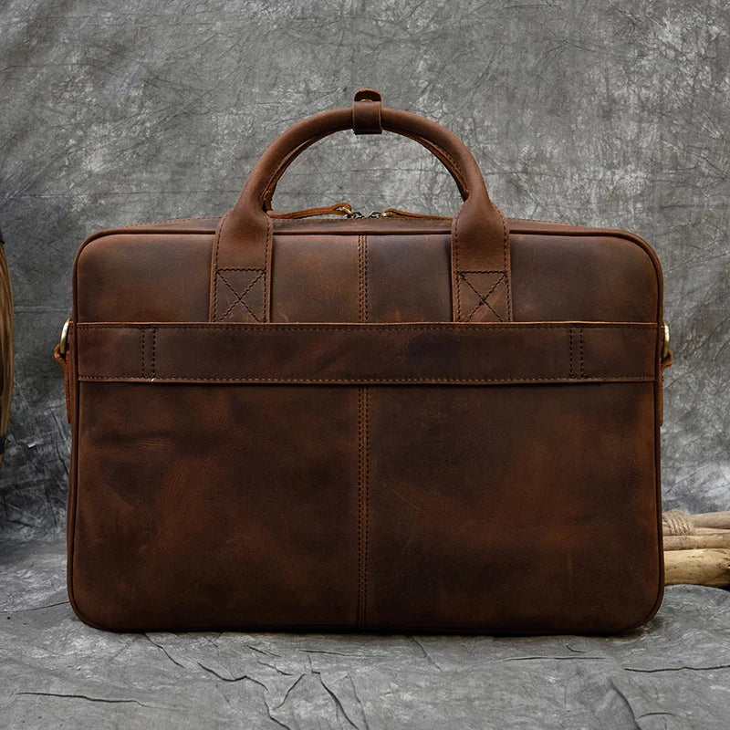 Maheubag Leather Laptop Bag