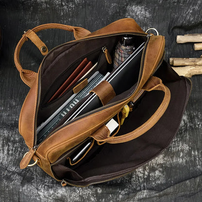 Luufan Leather Laptop Bag