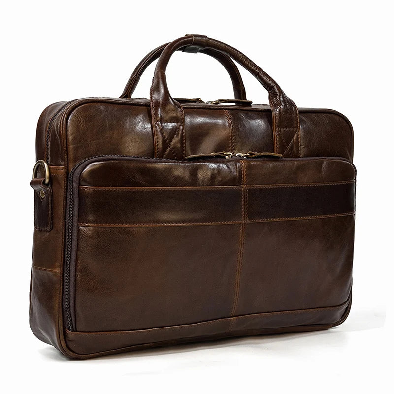 Maheubag Leather Laptop Bag