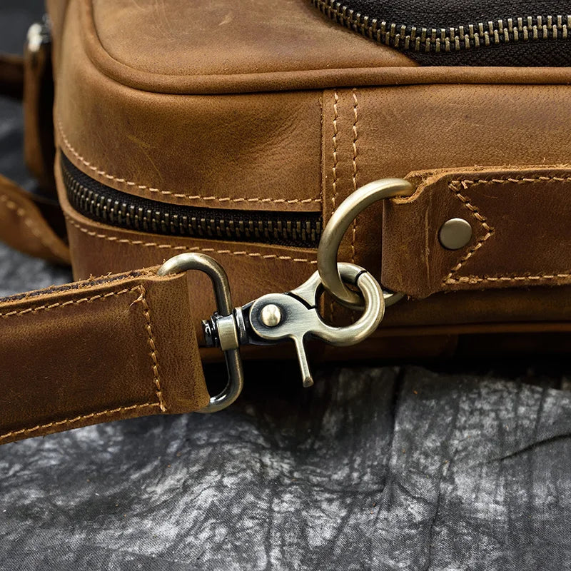 Maheubag Leather Laptop Bag