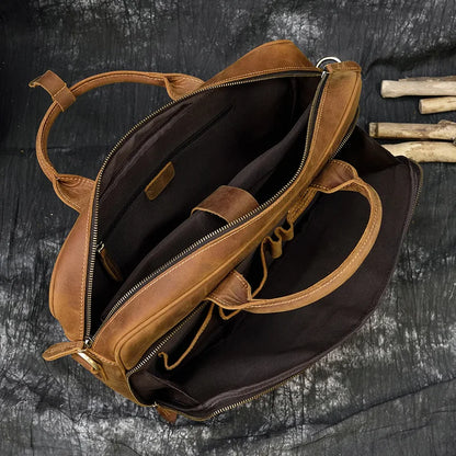 Maheubag Leather Laptop Bag