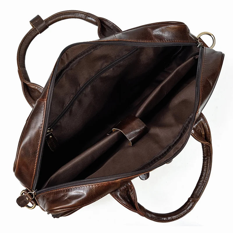 Maheubag Leather Laptop Bag