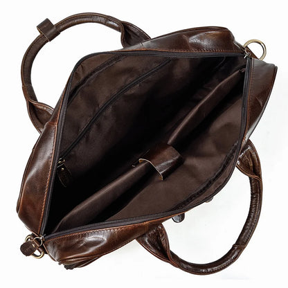 Maheubag Leather Laptop Bag